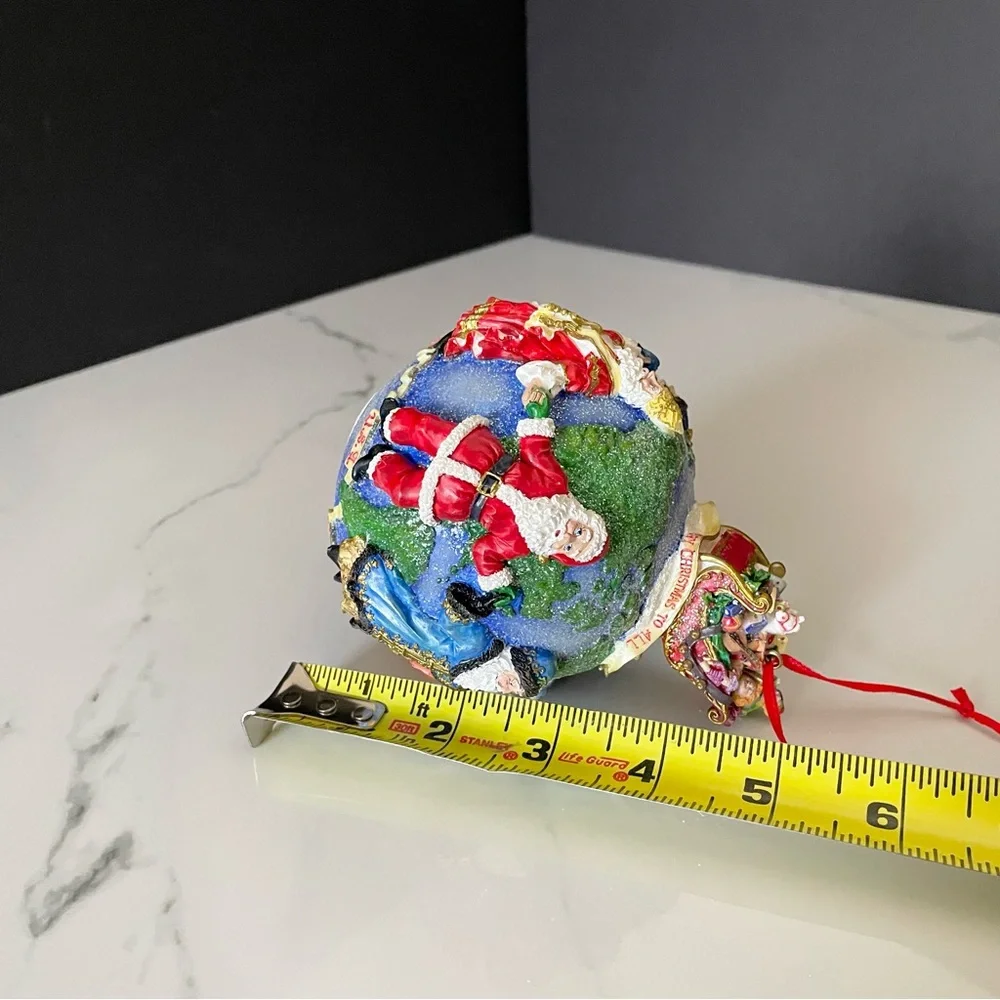 Santas Around The World Ornament by Christopher Radko